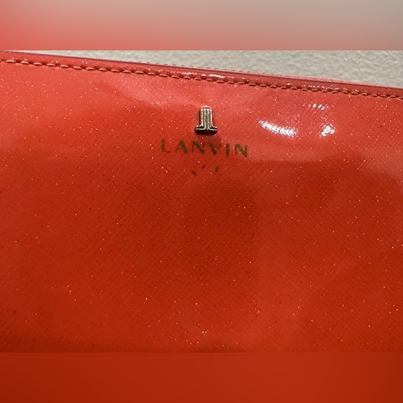 Lanvin En Bleu Sparkle Zip Around Wallet - Picture 6 of 16